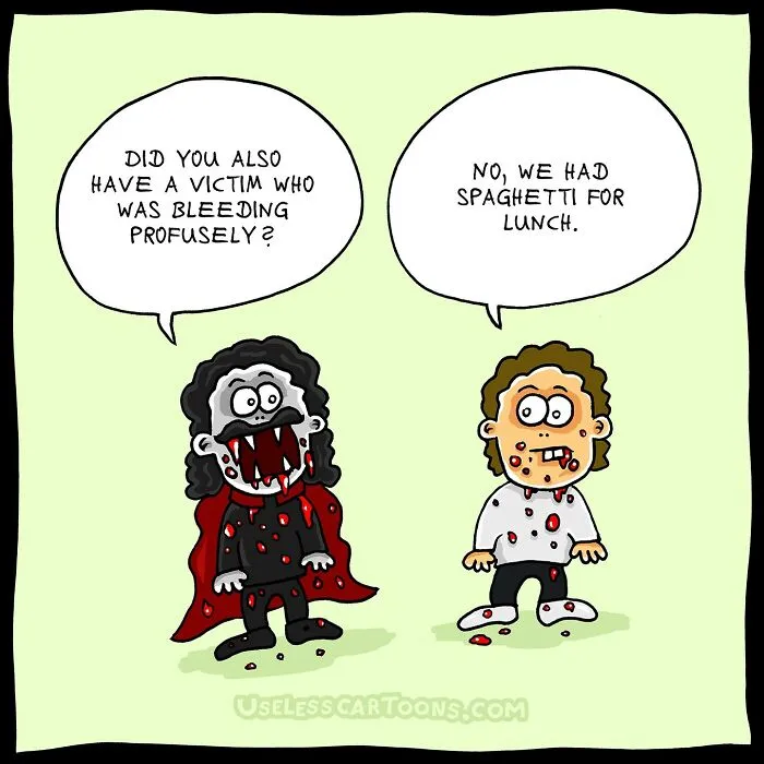 25 Bizarre And Funny One-Panel Comics By Ohne Sinn That Might Tickle Your Brain