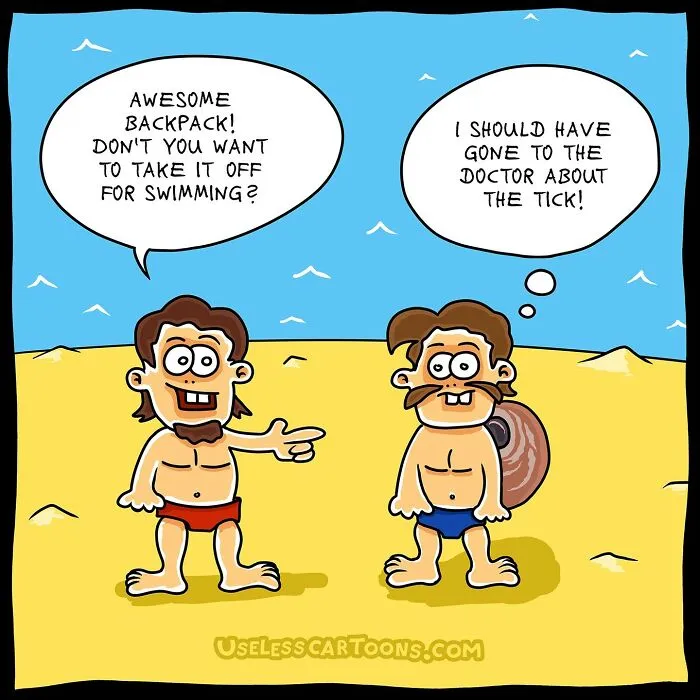 25 Bizarre And Funny One-Panel Comics By Ohne Sinn That Might Tickle Your Brain