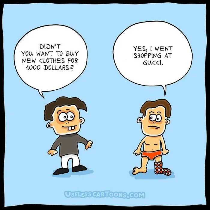 25 Bizarre And Funny One-Panel Comics By Ohne Sinn That Might Tickle Your Brain