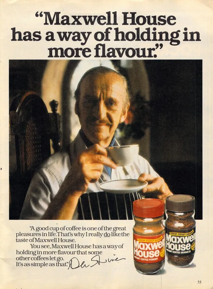 Maxwell House Coffee Advert (1980)