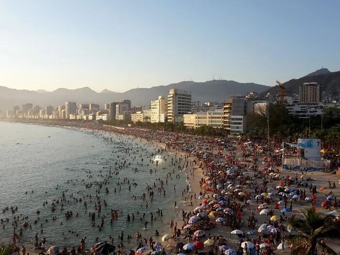 Ipanema Beach, Rio De Janeiro, 2015