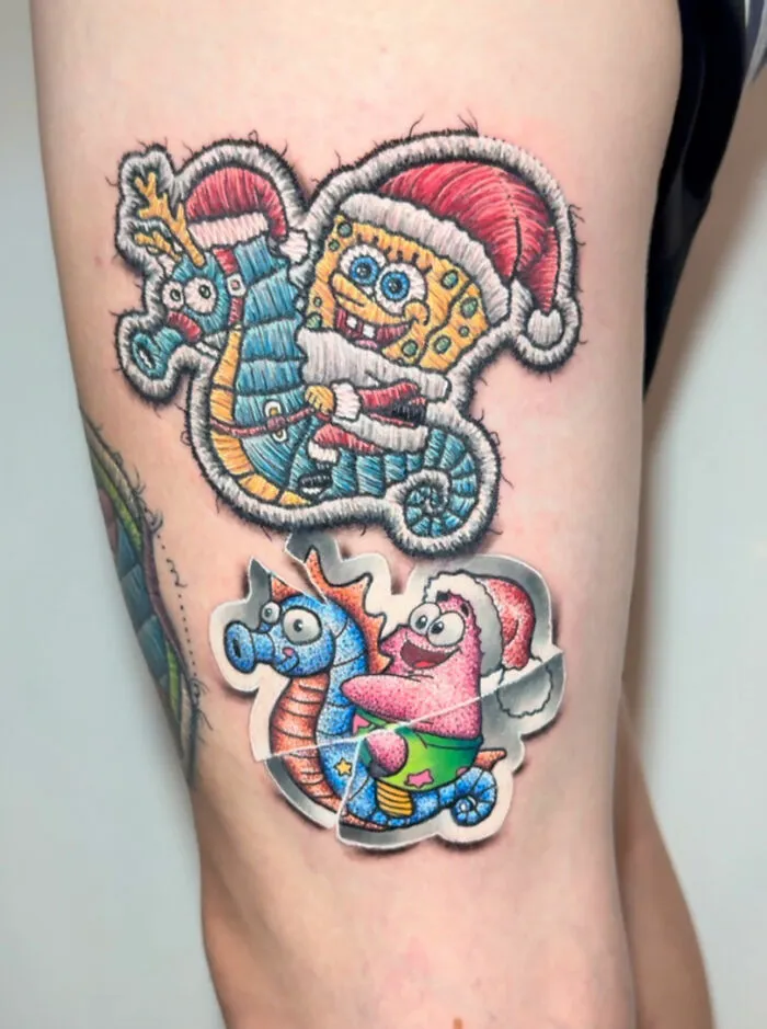 This Artist Is Turning Skin Into Masterpieces With Embroidery-Inspired Tattoos (55 Pics)