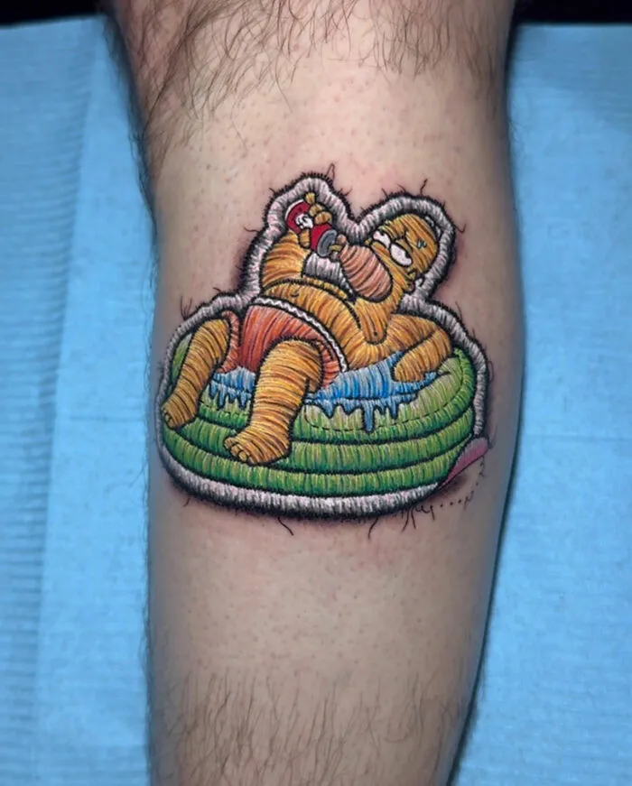 This Artist Is Turning Skin Into Masterpieces With Embroidery-Inspired Tattoos (55 Pics)