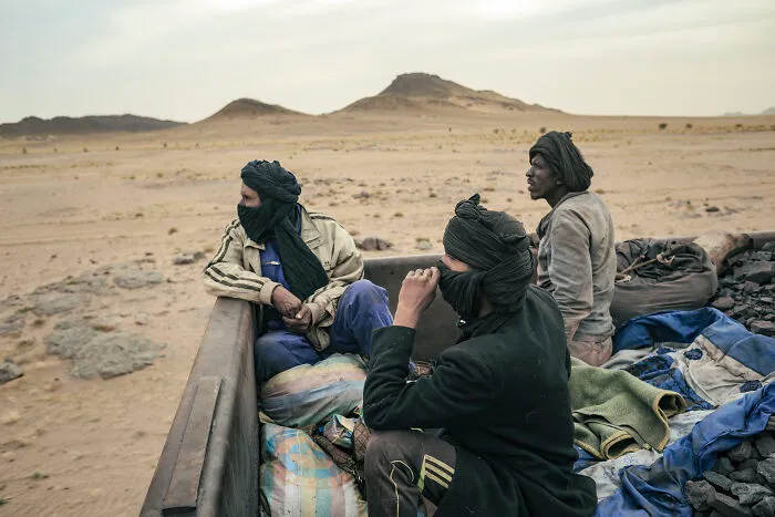 Mauritanian Shepherds Ride The Iron Ore Train Back To Nouadhibou
