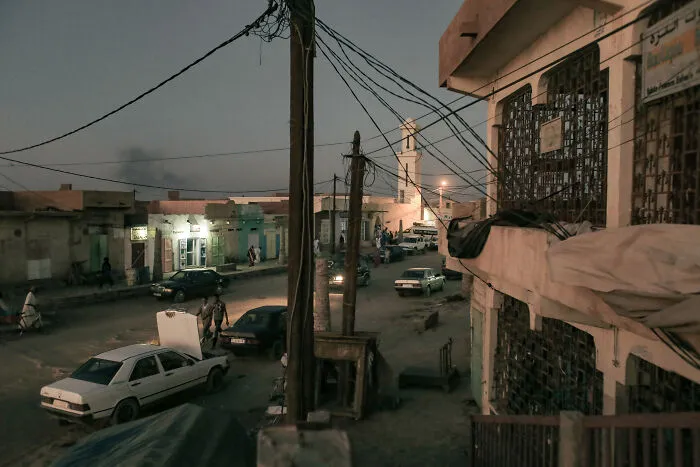 Street View Of Atar – A City Of 35,000 Residents Situated In The Middle Of The Route Between Nouadhibou And Zouérat
