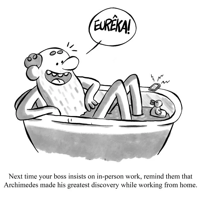 32 Cartoons By Thomas Leclercq That Offer A Brilliant Mix Of Wit, Wisdom, And Whimsy