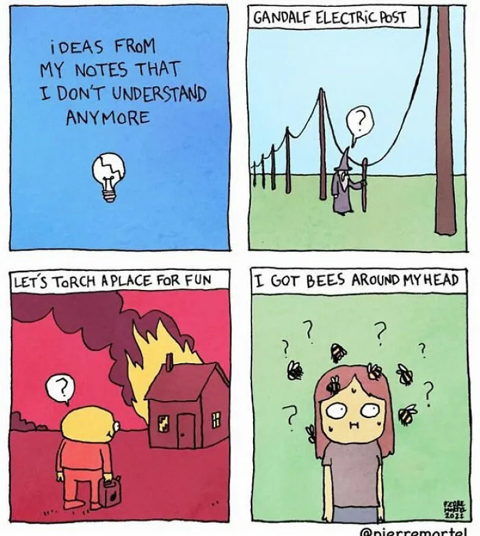 Embracing Life’s Absurdity: 20 New Comics By Pierre Mortel