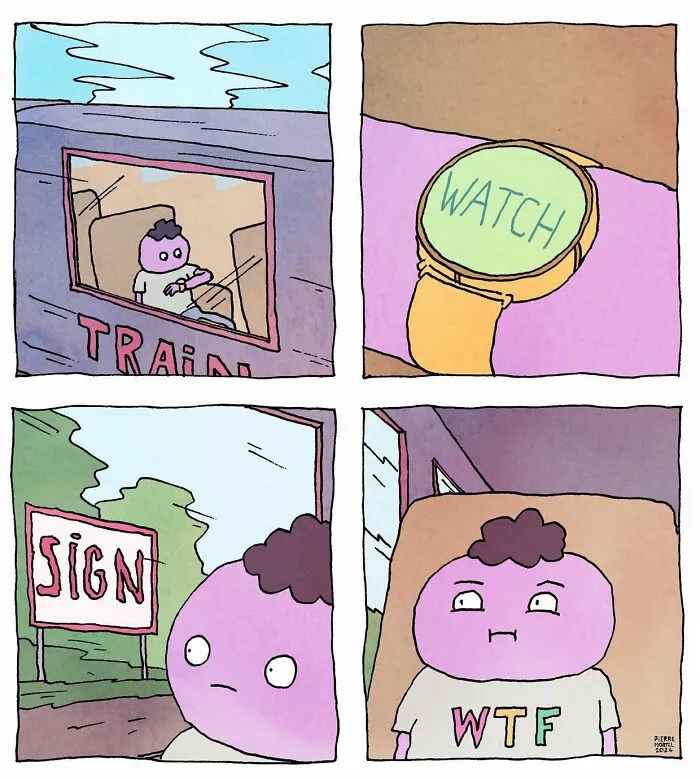 Embracing Life’s Absurdity: 20 New Comics By Pierre Mortel
