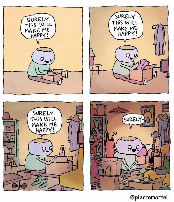 Embracing Life’s Absurdity: 20 New Comics By Pierre Mortel