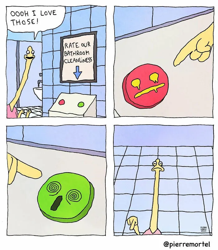 Embracing Life’s Absurdity: 20 New Comics By Pierre Mortel
