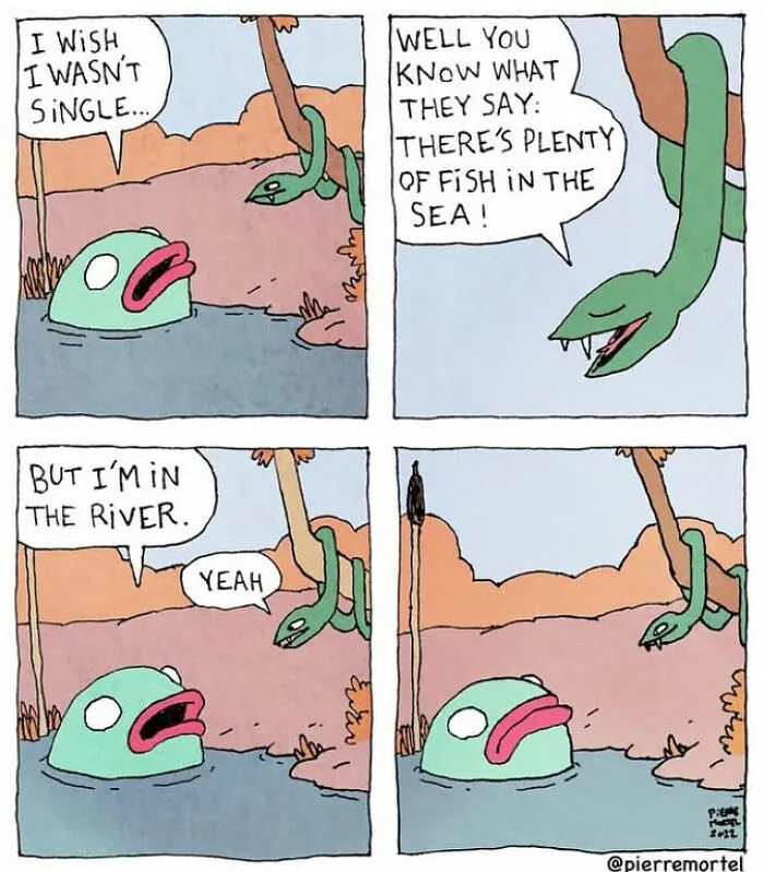 Embracing Life’s Absurdity: 20 New Comics By Pierre Mortel
