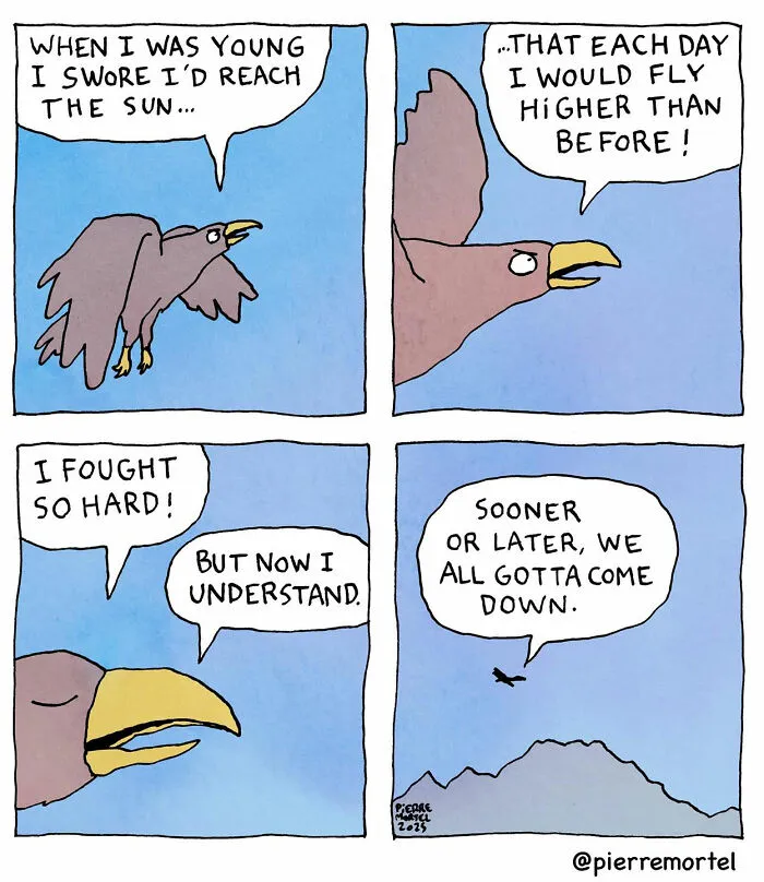 Embracing Life’s Absurdity: 20 New Comics By Pierre Mortel