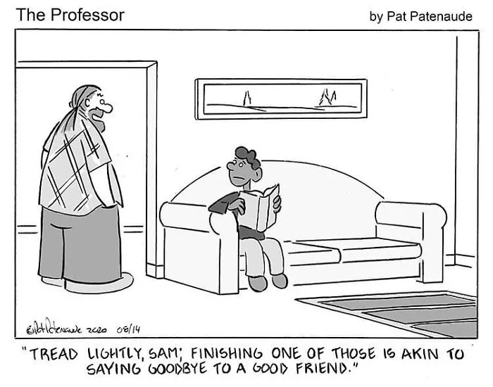 This Artist Made 40 Funny One-Panel Comics Featuring Absurd Situations