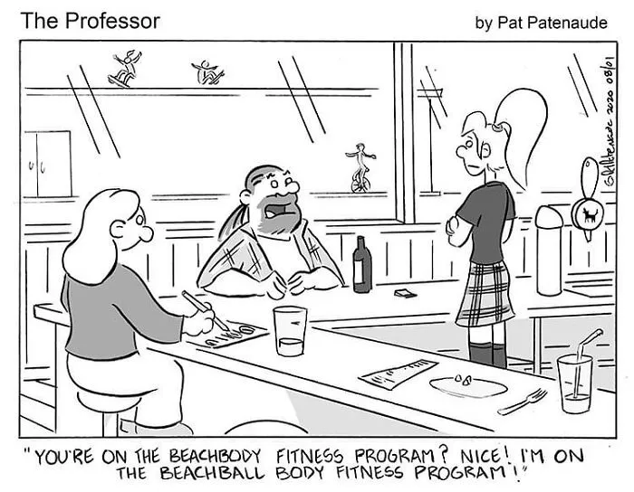 This Artist Made 40 Funny One-Panel Comics Featuring Absurd Situations