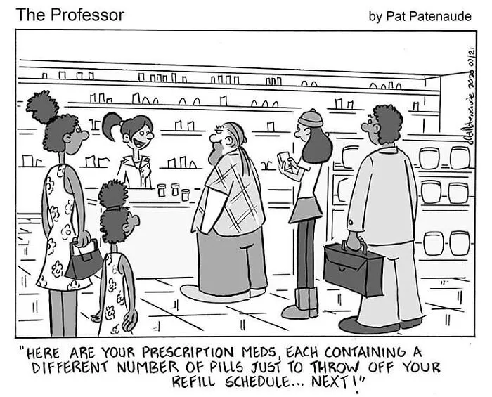 This Artist Made 40 Funny One-Panel Comics Featuring Absurd Situations