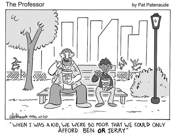 This Artist Made 40 Funny One-Panel Comics Featuring Absurd Situations