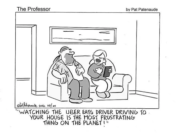 This Artist Made 40 Funny One-Panel Comics Featuring Absurd Situations