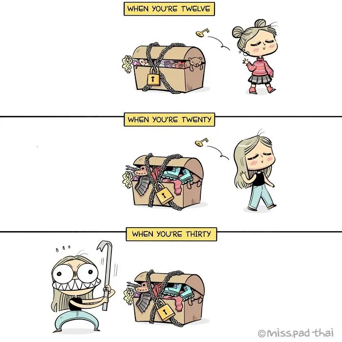 Funny Comics That Explore The Single, Childfree Lifestyle Of Women In Their 30s, By Miss Pad Thai (21 New Pics)