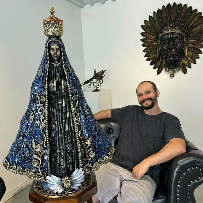From Scraps To Art: 33 Mesmerizing Metal Sculptures Made By Michel Torres Costa