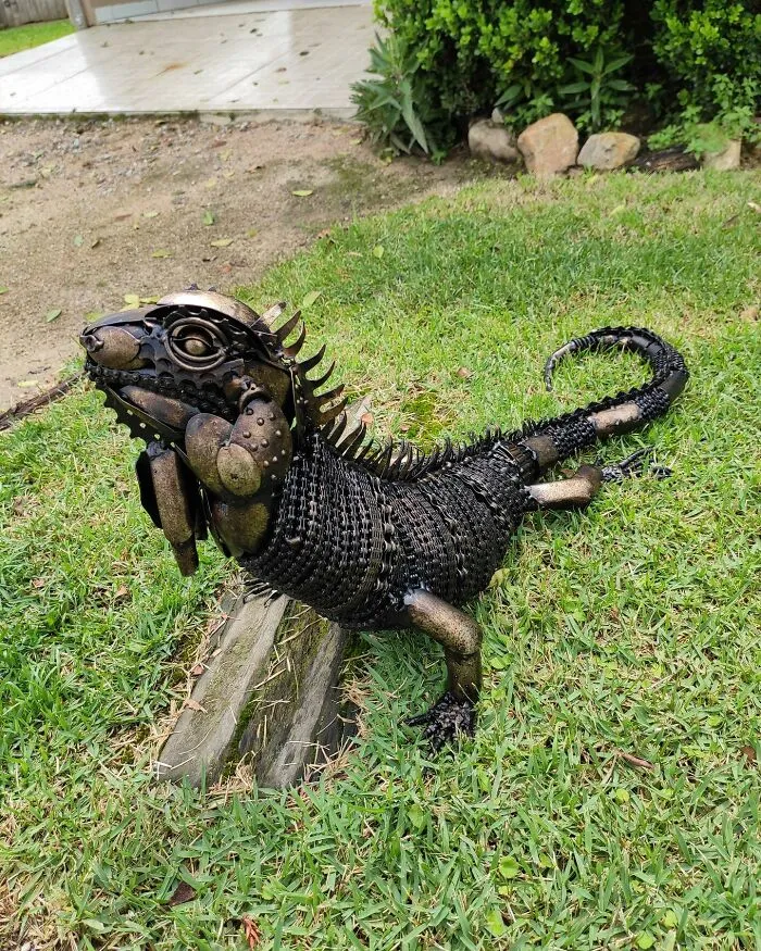 From Scraps To Art: 33 Mesmerizing Metal Sculptures Made By Michel Torres Costa