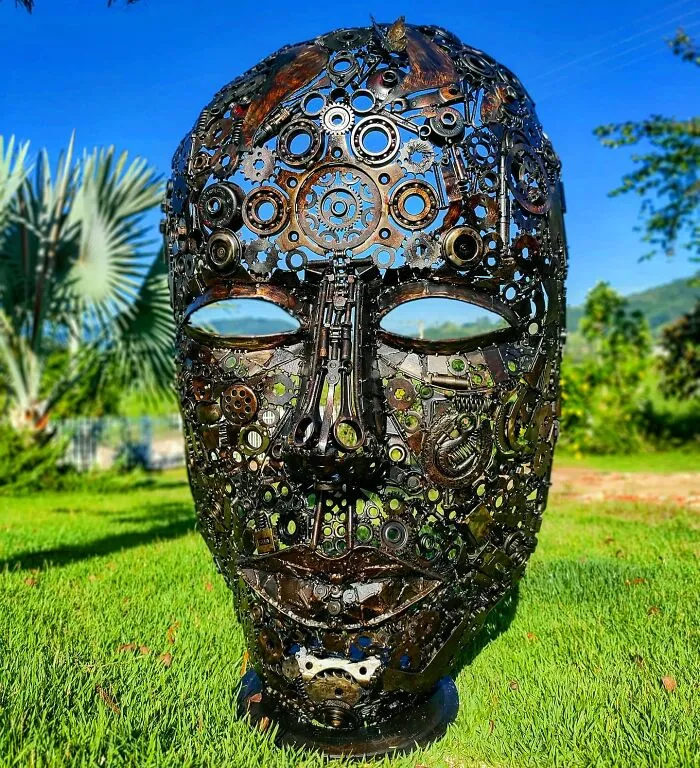 From Scraps To Art: 33 Mesmerizing Metal Sculptures Made By Michel Torres Costa