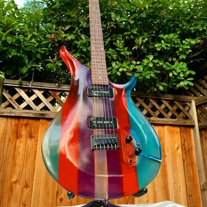 Burls Art Crafted 28 Extraordinary Guitars Using Unconventional Materials