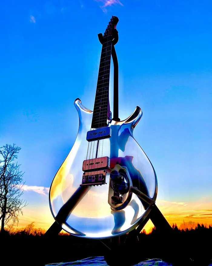 Burls Art Crafted 28 Extraordinary Guitars Using Unconventional Materials