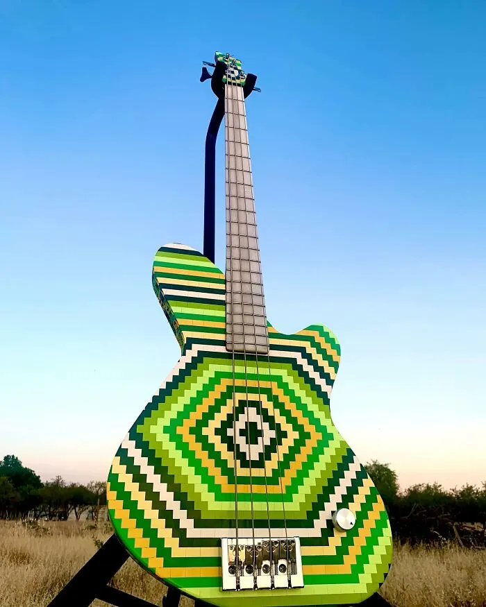 Burls Art Crafted 28 Extraordinary Guitars Using Unconventional Materials
