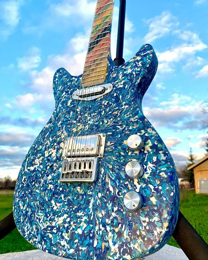 Burls Art Crafted 28 Extraordinary Guitars Using Unconventional Materials