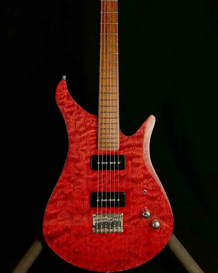 Burls Art Crafted 28 Extraordinary Guitars Using Unconventional Materials