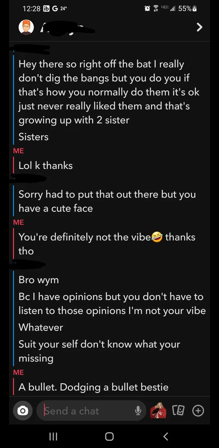 This Guy Just Added Me On Snap From A Dating Site💀 Like Ok???