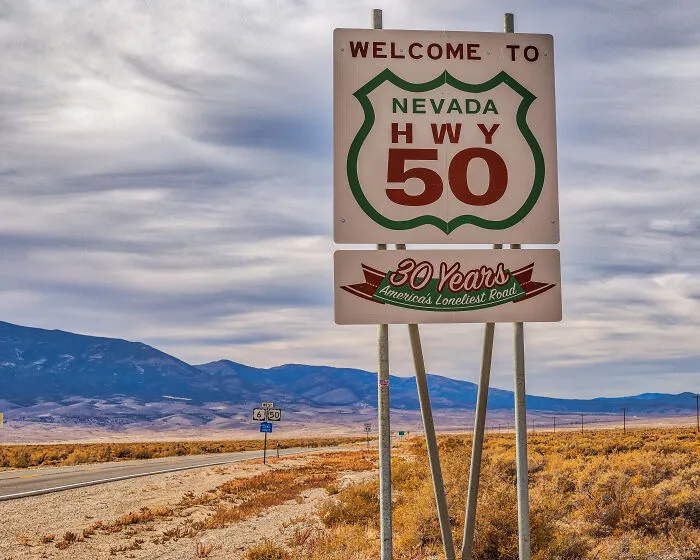 U.S. Route 50 In Nevada
