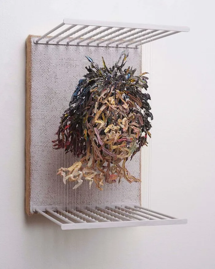 Artist Paints 3D Abstract Sculptures Of People (25 Pics)