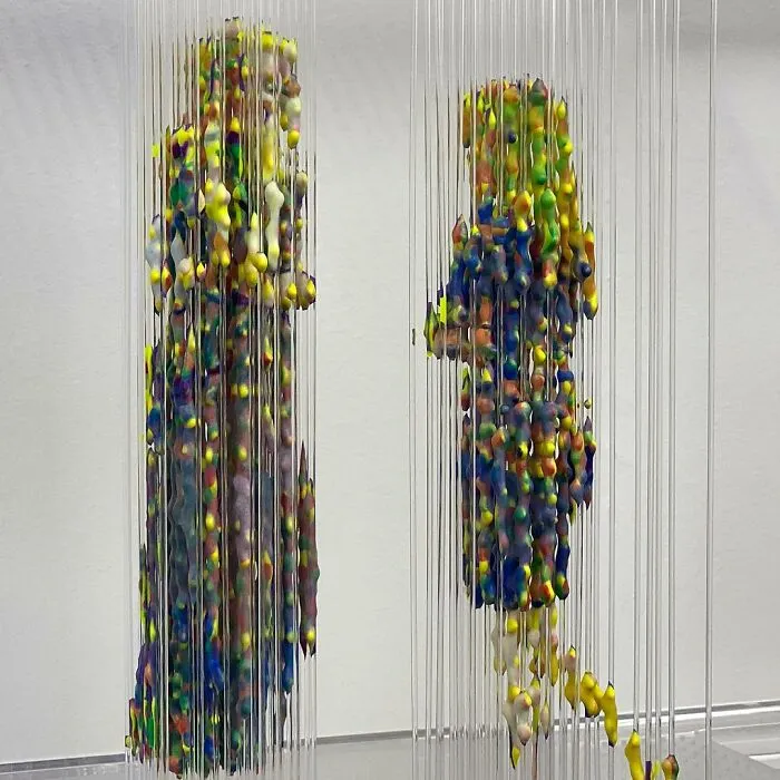 Artist Paints 3D Abstract Sculptures Of People (25 Pics)