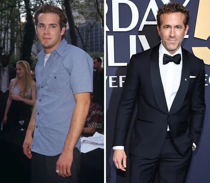 Ryan Reynolds Earliest Red Carpet Was In 1998 At A Premiere Of "2 Guys, A Girl, And A Pizza Place" And His Latest Was At The 50th Snl Anniversary On February 16, 2025 