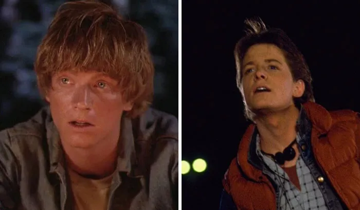 Eric Stoltz fue elegido inicialmente para el papel de Marty Mcfly en Regreso al futuro, pero su método de actuación y sus dotes dramáticas no se trasladaron a la comedia tan bien como esperaba la producción.