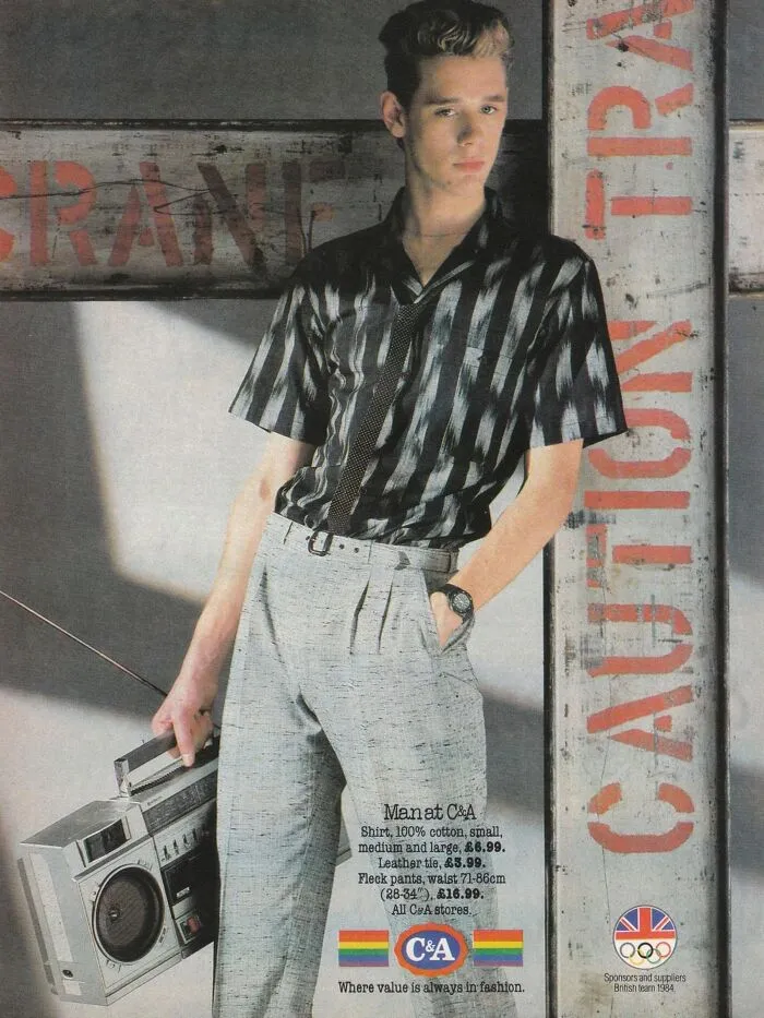 C&A Men's Clothing Advert (1984)