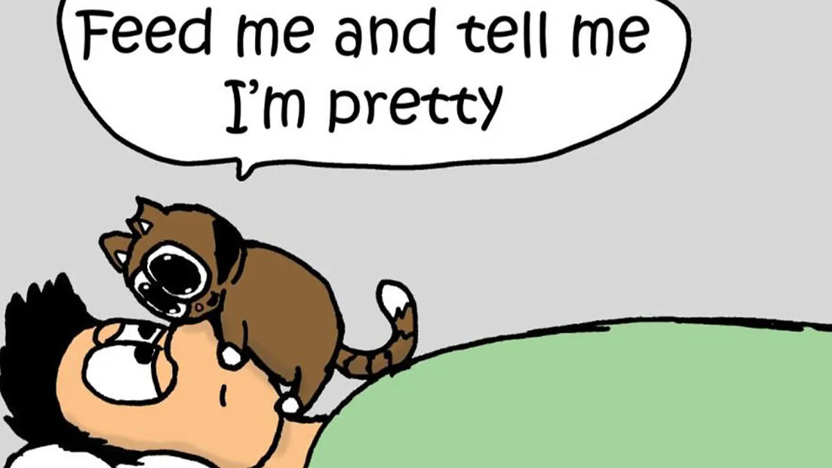 20 Funny New Comics By Nick Filippou That Nail Life With A Cat