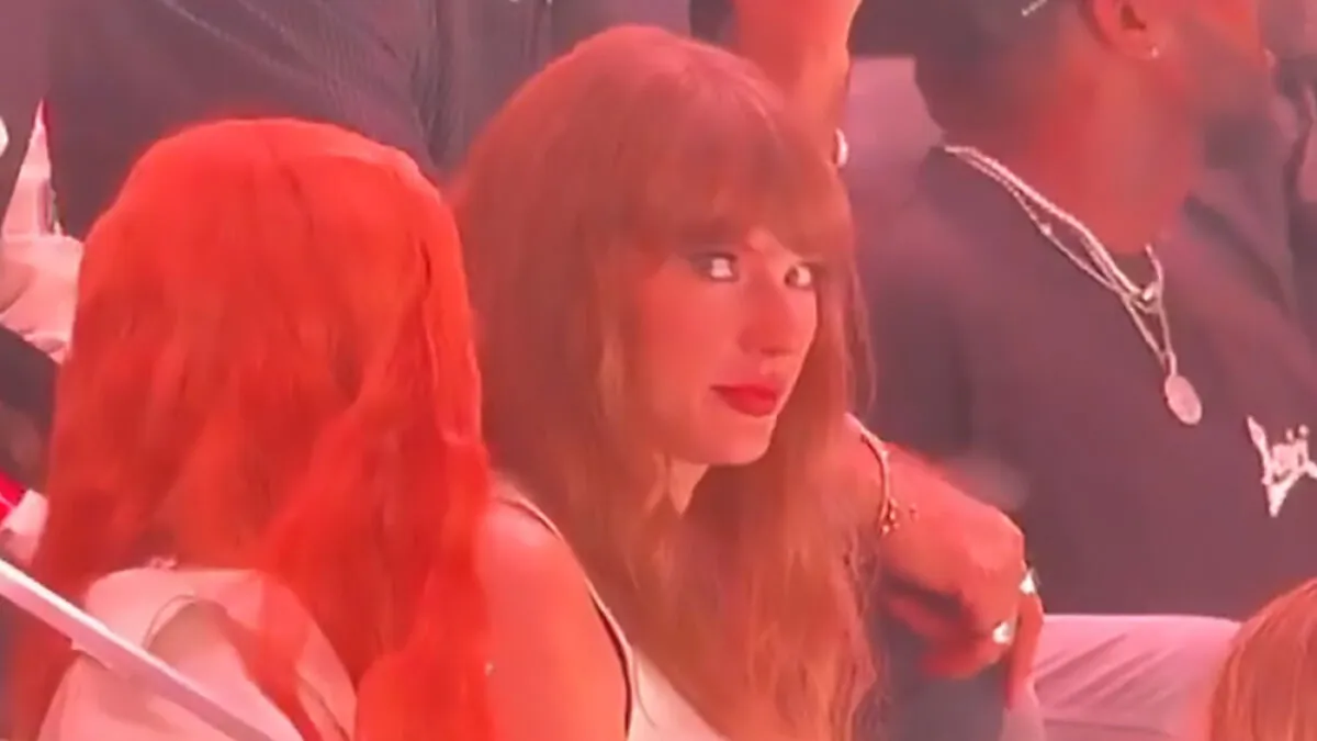 Taylor Swift Becomes A Viral Meme After Reacting To Being Booed At Super Bowl