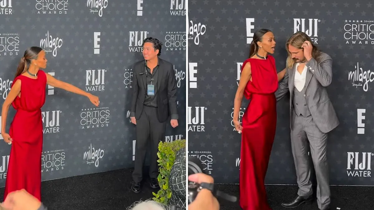 "Come Here!" Zoe Saldana’s Explosive Moment With Husband Goes Viral