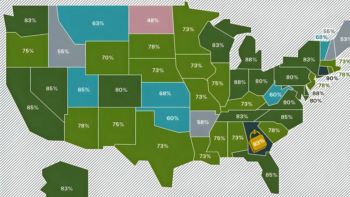 35 Fun Maps That Provide Interesting Facts And Statistical Data