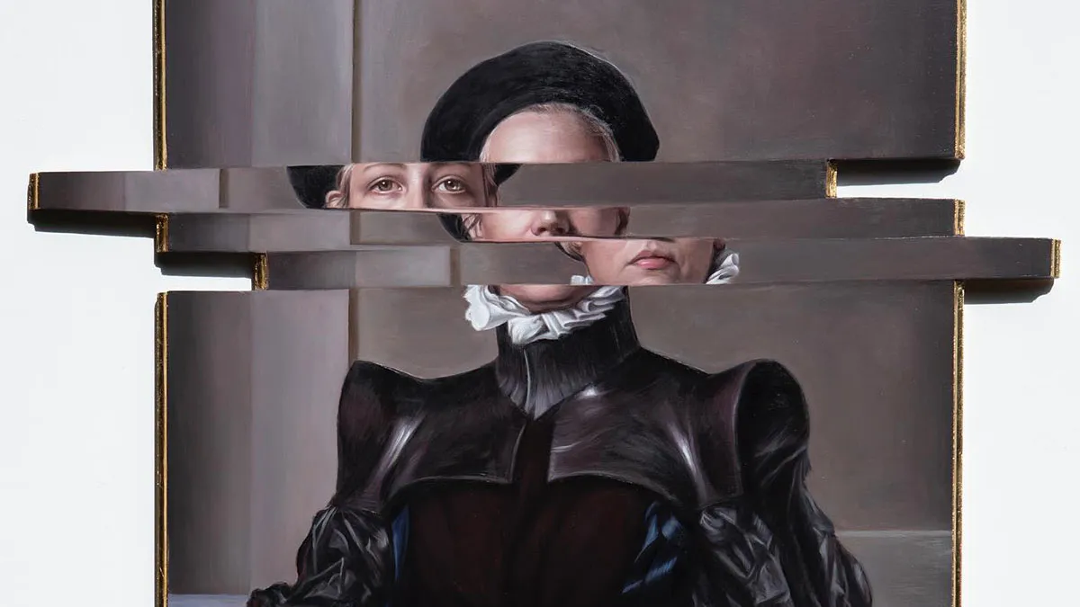 Artist Adds A Modern Twist To Classical Style Paintings By Distorting Them (30 Pics)