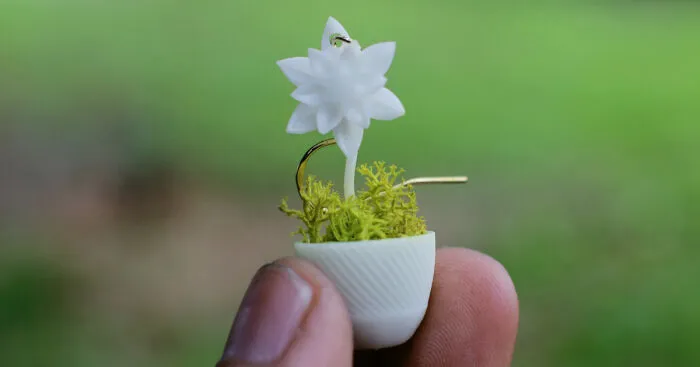 We Make Wearable Plant Holders, Here Are The Earrings (9 Pics)