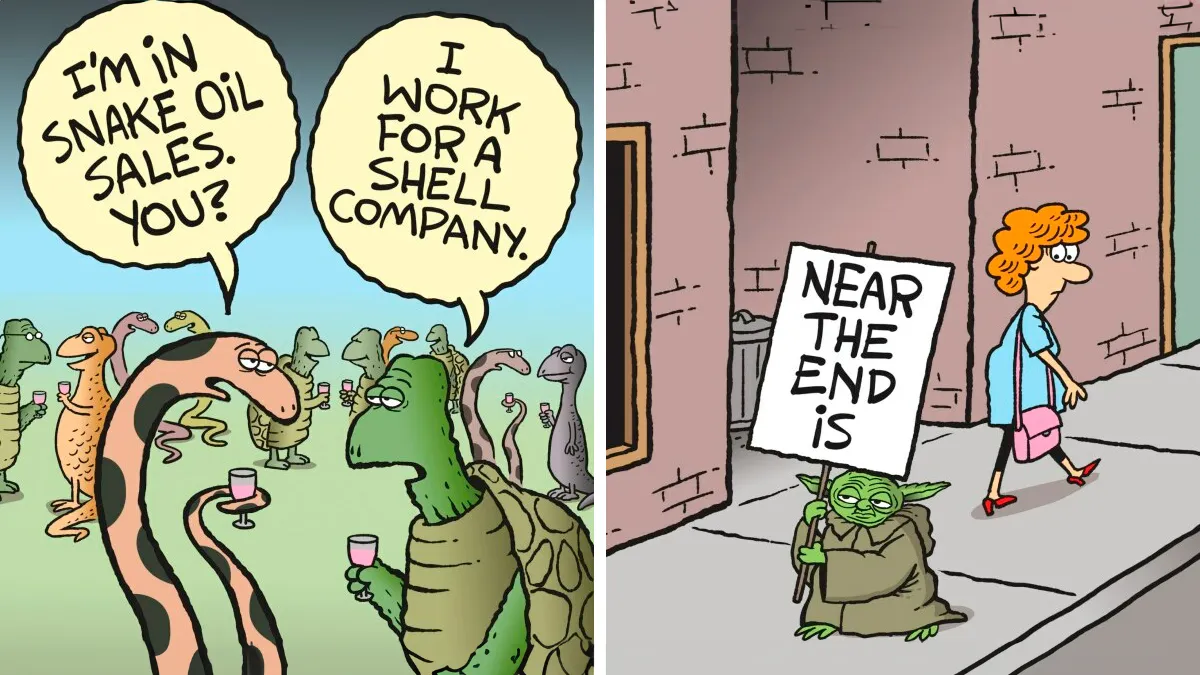 34 Hilarious One-Panel Comics By Bill Whitehead To Add A Smile To Your Day (New Pics)