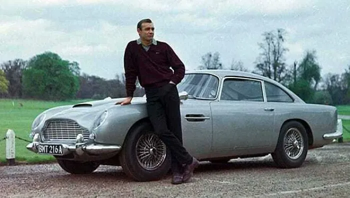 The Aston Martin, Goldfinger (1964)