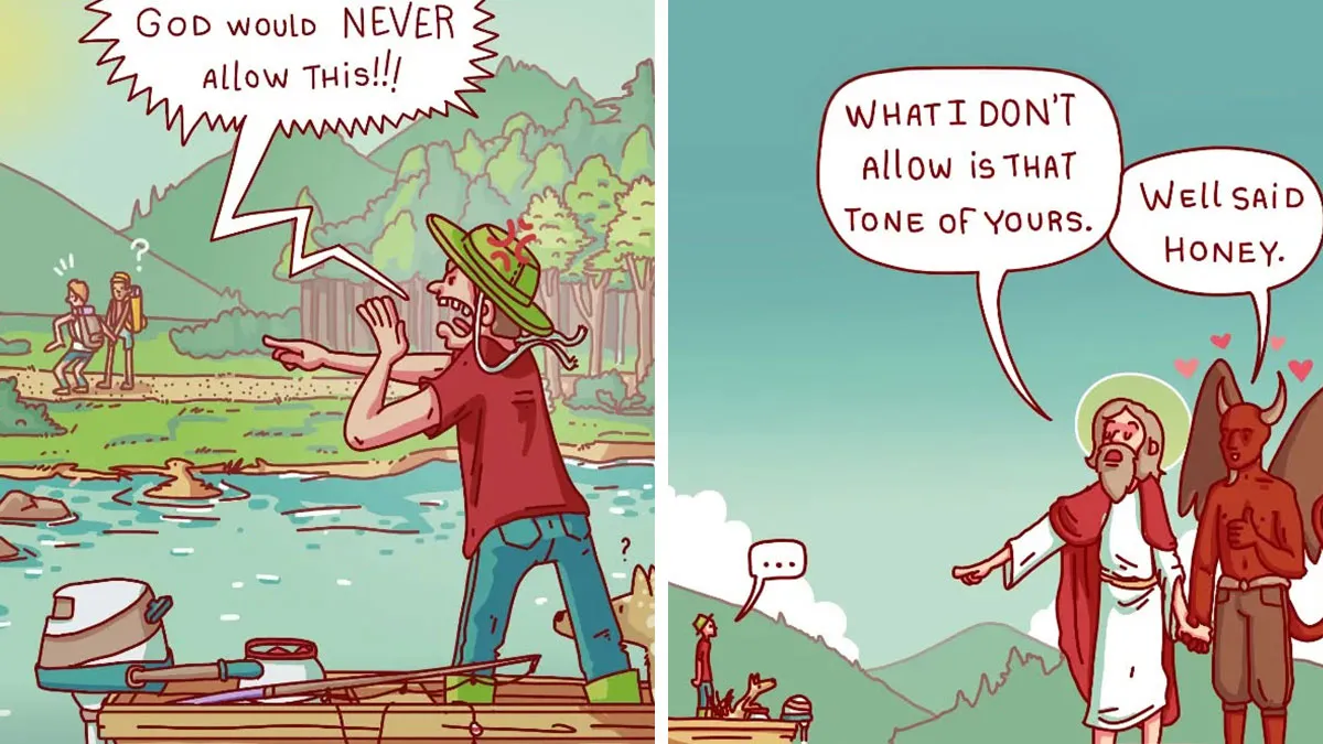 This Artist Created 40 Comics With Funny Twists And Unexpected Endings