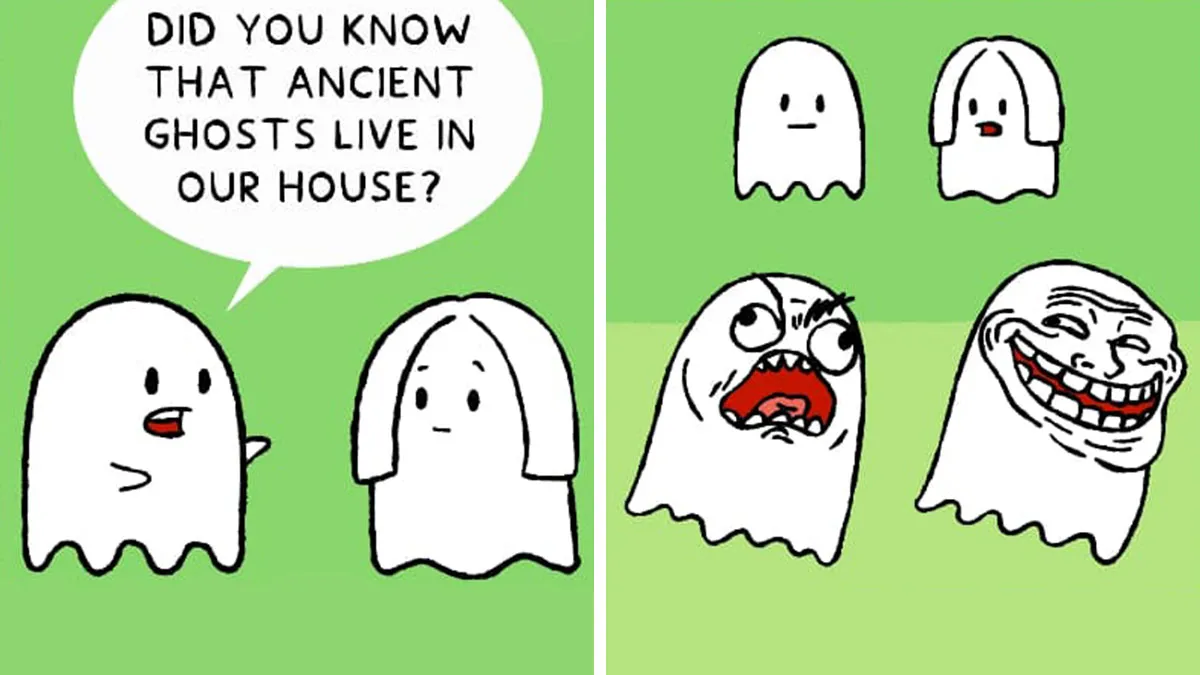 40 Cute And Funny Comics By This Artist About Ghosts' Everyday Adventures (New Pics)