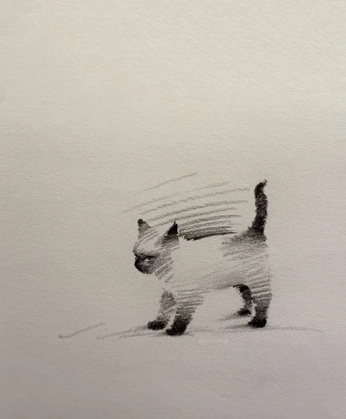 With Just A Few Lines, This Artist Creates Captivating Animal Portraits Full Of Emotion (25 Pics)