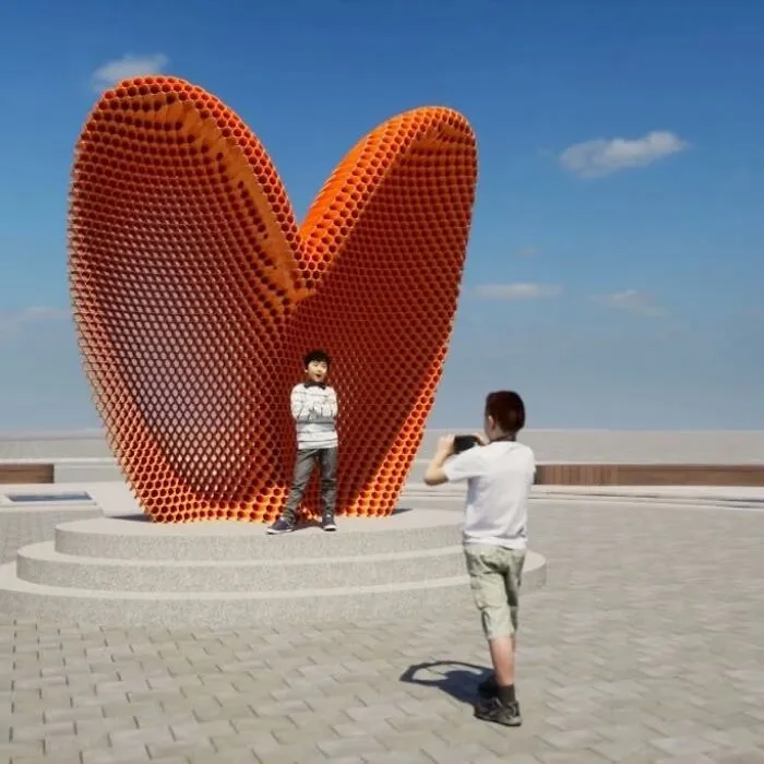 This Artist Creates Striking Metal Sculptures Using Stacked Pipes (23 Pics)