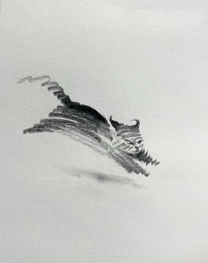 With Just A Few Lines, This Artist Creates Captivating Animal Portraits Full Of Emotion (25 Pics)
